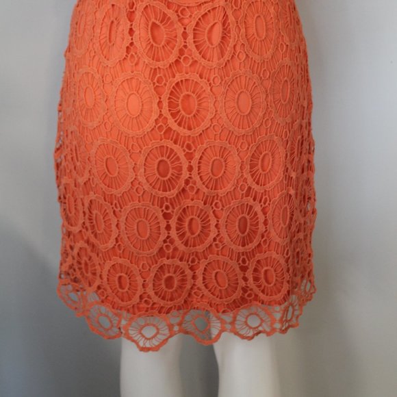 LC Lauren Conrad Crochet Open-Back Sleeveless Dress - Picture 7 of 8